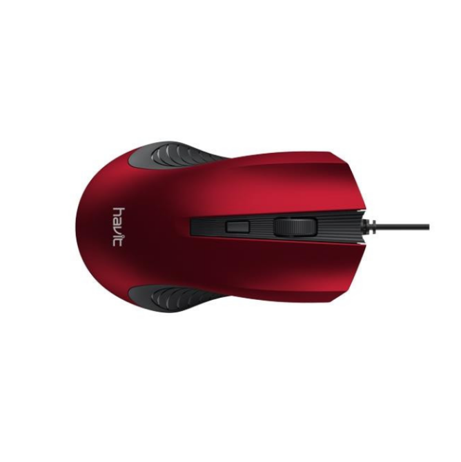 Мишка дротова Havit HV-MS752 чорний/червоний Житомир - изображение 3