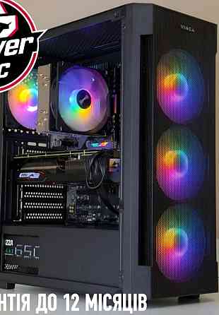 Игровой ПК! RX 5700 XT, Ryzen 5 5500, ОЗУ DDR4 16Gb, SSD. Киев