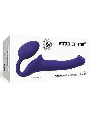 Безремневой страпон Strap-On-Me Violet S, полностью регулируемый, диаметр 2,7см Sex Aura Киев