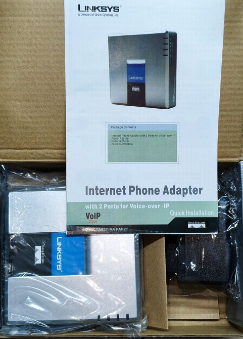 VoIP-адаптер Linksys PAP2T (2 порта) для IP-телефонии Харьков - изображение 7