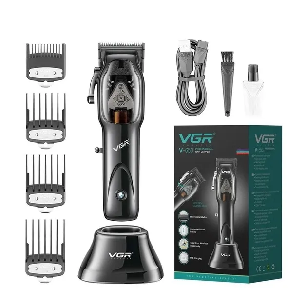 Машинка для стрижки Аккумуляторная VGR V-653 8814 Киев - изображение 4
