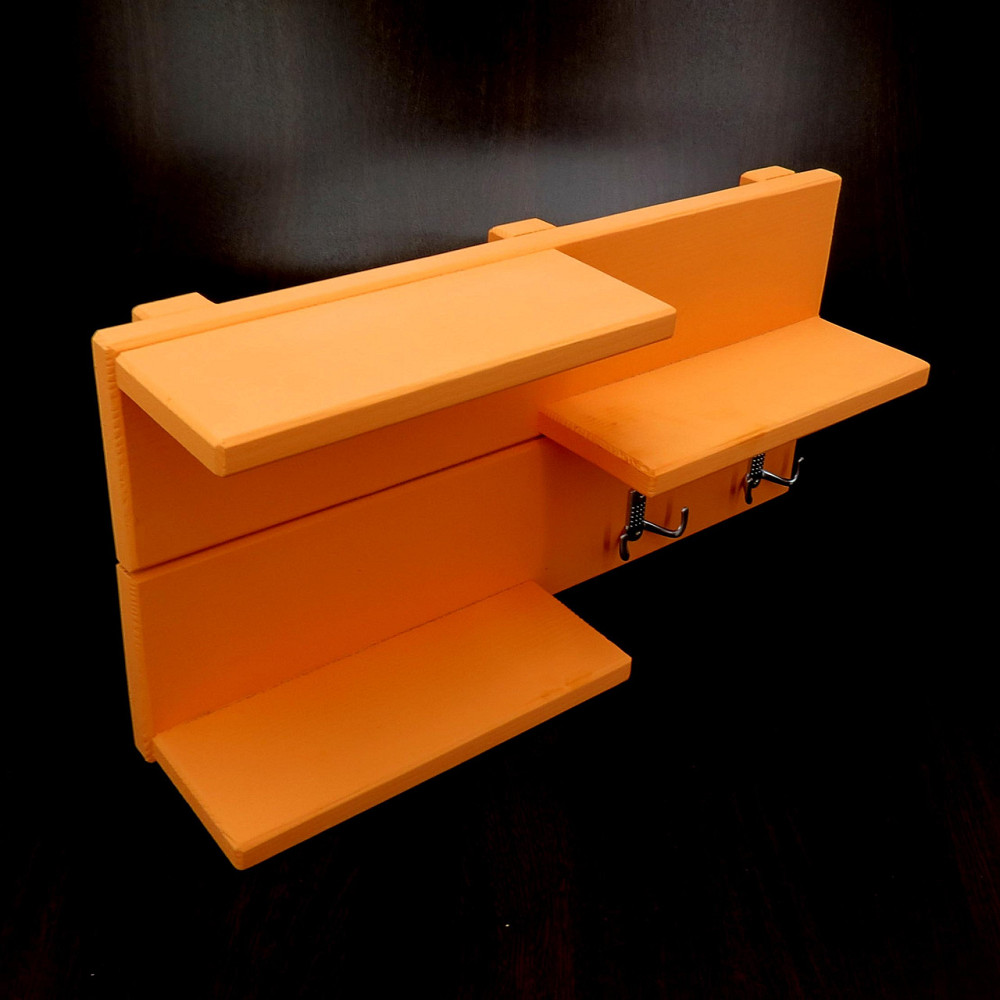 Полиця для ванної "Кассель" грейпфрут Миколаїв - фото 5