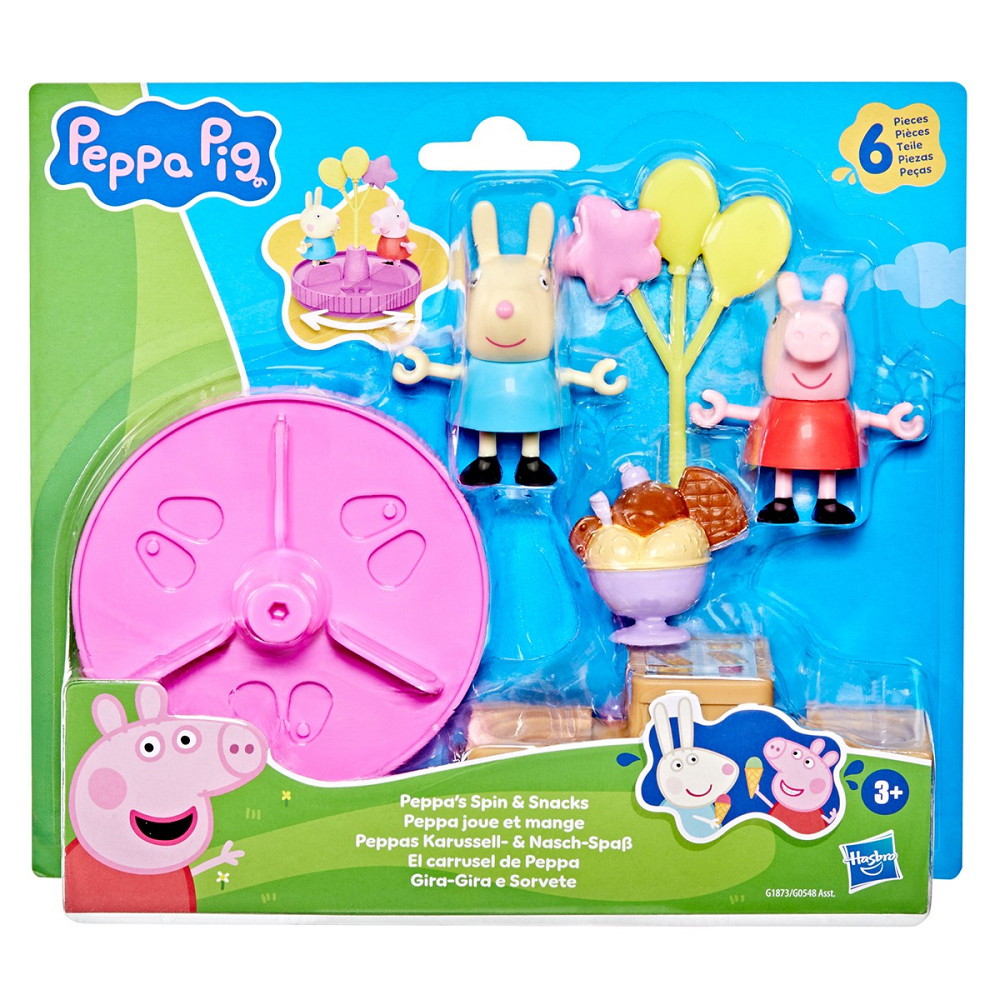 Ігровий набір Peppa Figurines серії Моменти з Пеппою – Карусель і ласощі Дніпро - фото 1