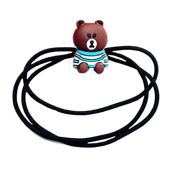 Дитяча резинка для волосся "Ведмедики" 0301-559 набір 10 шт Вінниця