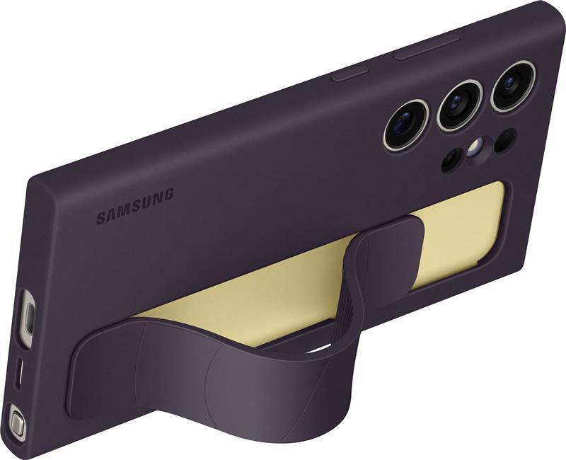Чохол-накладка Samsung Standing Grip Case для Samsung Galaxy S24 Ultra SM-S928 Dark Violet (EF-GS928CEEGWW) ( 15970 ) Харьков - изображение 4