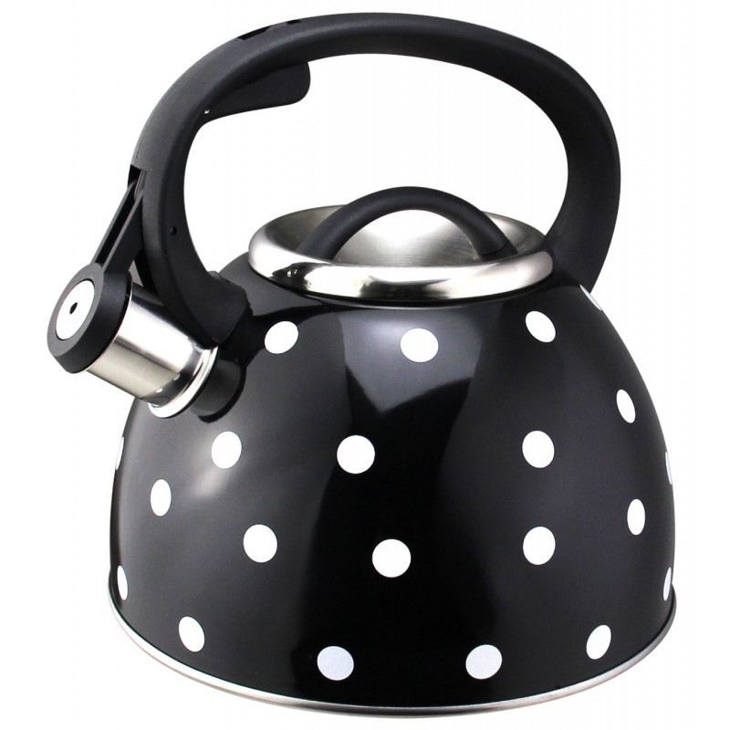 Чайник со свистком UNIQUE UN-5301 2.50 л Черный Одесса - изображение 1