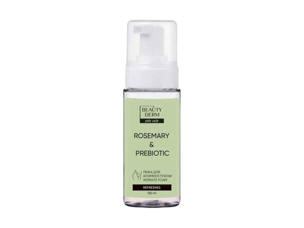 Пенка для интимной гигиены детская 150мл Rosemary Prebiotic ТМ BEAUTYDERM Киев - изображение 1