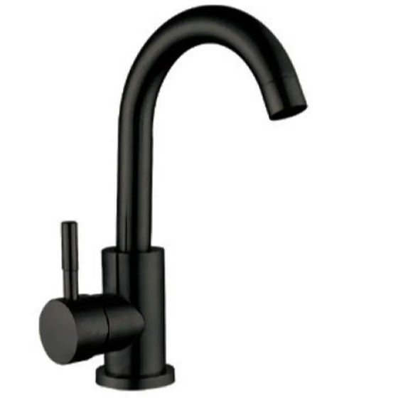 Змішувач для умивальника Mixxus SUS-011-B Black з нерж. сталі SUS304    ( MI6045 ) 22578 Харків