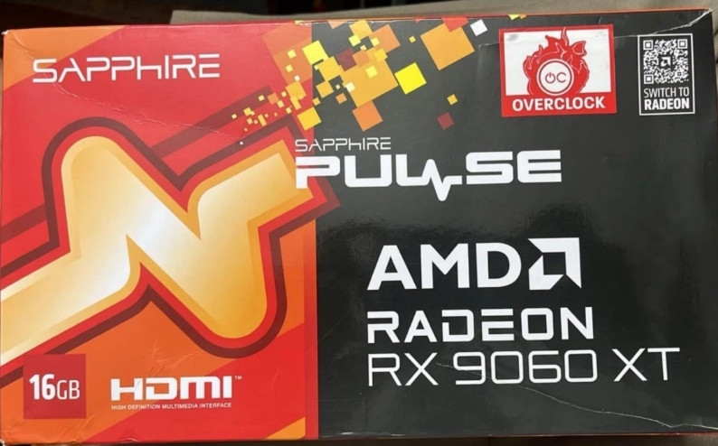 Відеокарта Sapphire Pulse AMD Radeon RX 9060 XT 16GB (11350-03) Харків - фото 3