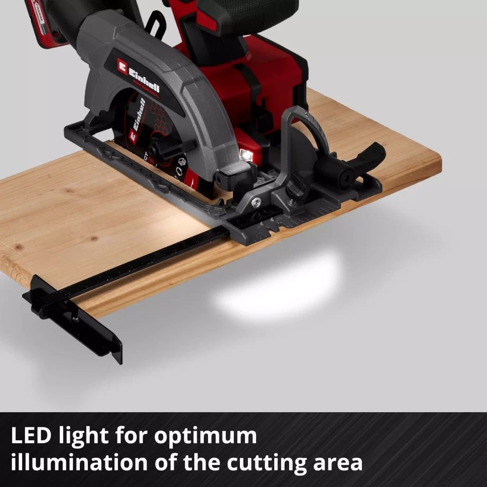 Профессиональная пила циркулярная аккумуляторная Einhell Professional TP-CS 18/136-C Li BL - Solo без акума и зу (4331240) Киев - изображение 7