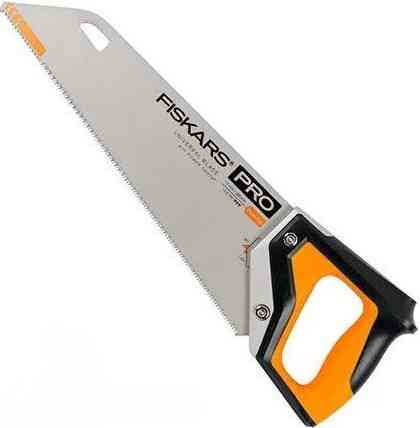 Універсальна Ручна Пила 38 см 9 TPI з чохлом Fiskars "PowerTooth" (1062930) Загартована сталь Нововолинськ