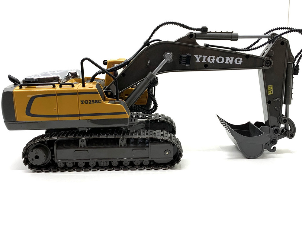 Екскаватор гусеничний на радіоуправлінні Вид 2 Жовто-чорний (ВС1037) Чернигов - изображение 5