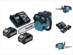 Электрическая пилка Makita UC 002 GM201 Akumulatorowa pilarka łańcuchowa 40 V maks. 25 cm 24,8 m/s Bezszczotkowa + 2x akumulator Киев - изображение 1