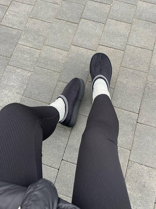 No brend Угги жіночі 2222 чорні (зима, замша натуральна) (5772) Коломыя - изображение 5