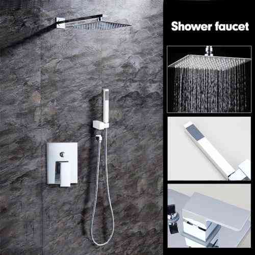 Душевой гарнитур настенный  2в1 WanFan душевая панель навесная хромированный Каменец-Подольский