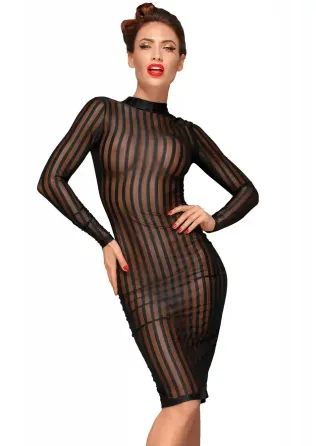 Сукня Noir Handmade F182 Classic dress made of elastic tulle - 3XL Львов