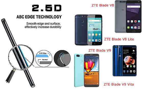 Защитное стекло ArmorGlass для ZTE Blade V8, V8 Lite, V9, V9 Vita – устойчивое к царапинам и ударам Киев