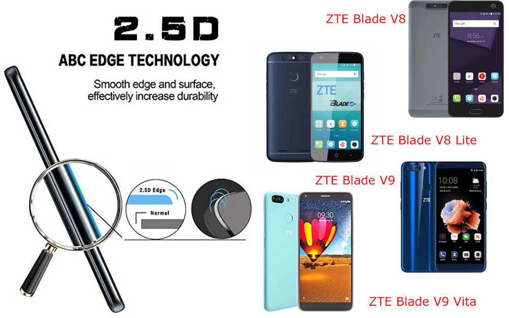 Защитное стекло ArmorGlass для ZTE Blade V8, V8 Lite, V9, V9 Vita – устойчивое к царапинам и ударам Киев - изображение 2