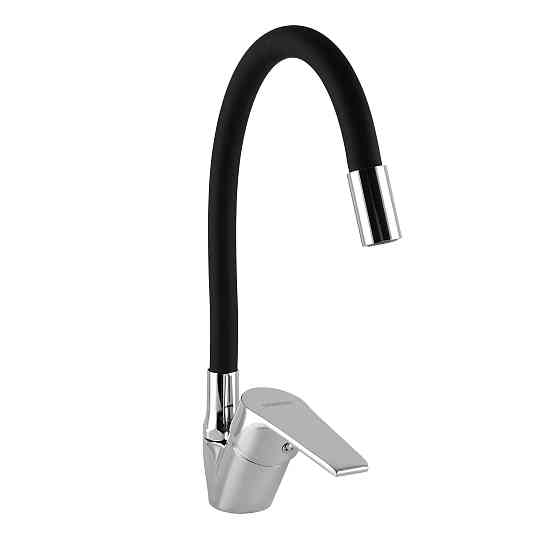 Змішувач для кухні DOMINO BLITZ DBC-203SLR-Black Тернопіль