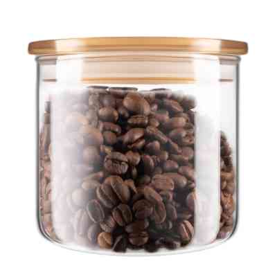 Банка Ardesto Fresh 500 мл, скло, пластик, прозорий (AR1305SFM) Винница