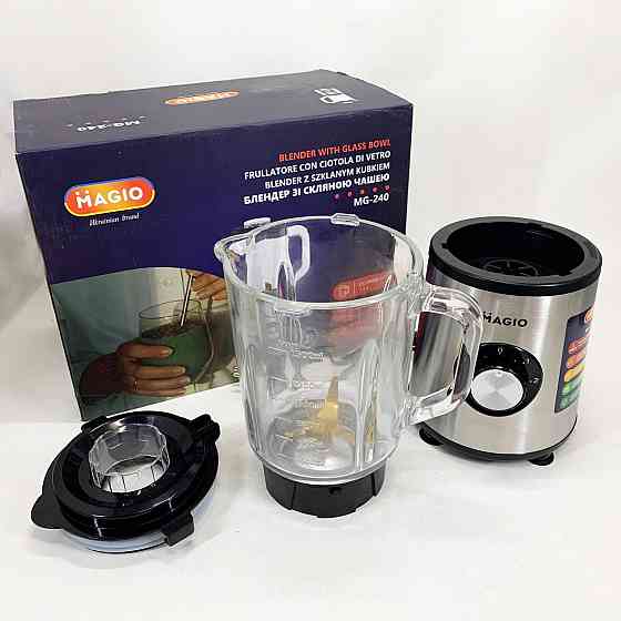 Блендер міксер смузі MAGIO MG-240 1000 Вт, Блендер подрібнювач Електричний подрібнювач DW-20 Івано-Франківськ