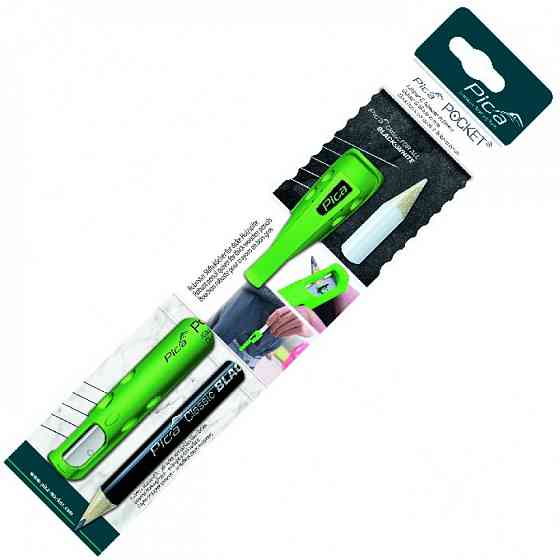 Тримач з точилкою ударостійкий для олівців, PICA Pocet 505/03, (+1 чорно/білий олівець) Одесса