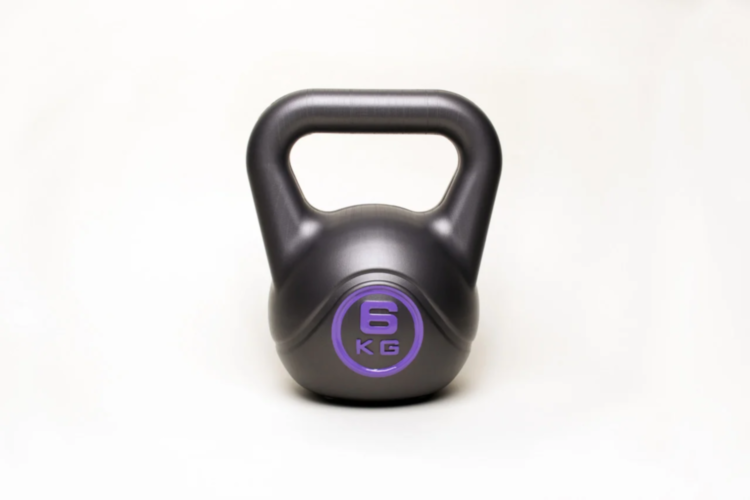 Набір з 8 гир вінілових 78кг Гантелі, гирі, штанги і спортивні диски Київ - фото 4