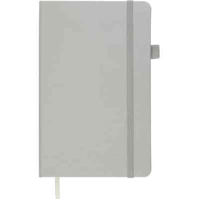 Книга записная Buromax Etalon 125x195 мм 96 листов в линию обложка из искусственной кожи Серебряная (BM.291260-24) Винница