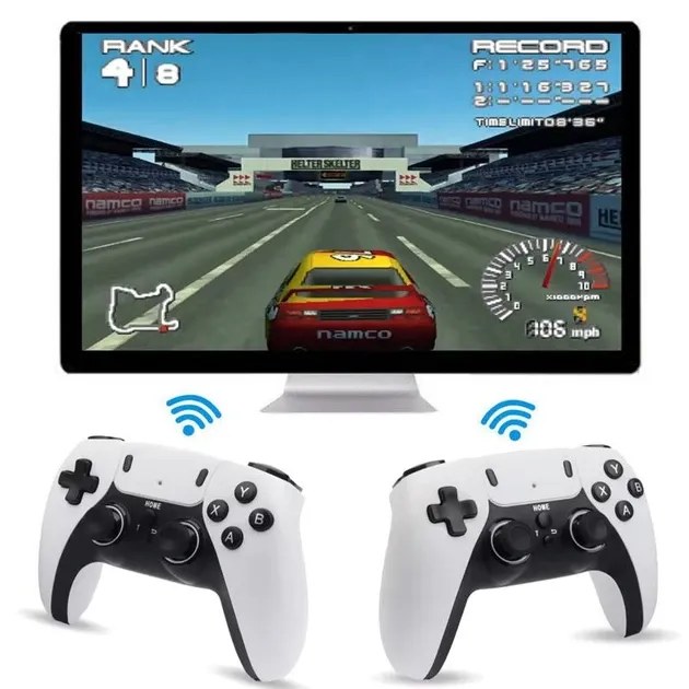 Портативна ігрова консоль M8 Pro 64ГБ, 4K HDMI, 2 бездротові джойстики, підтримка 10 емуляторів, 10 000+ ігор Одеса - фото 1