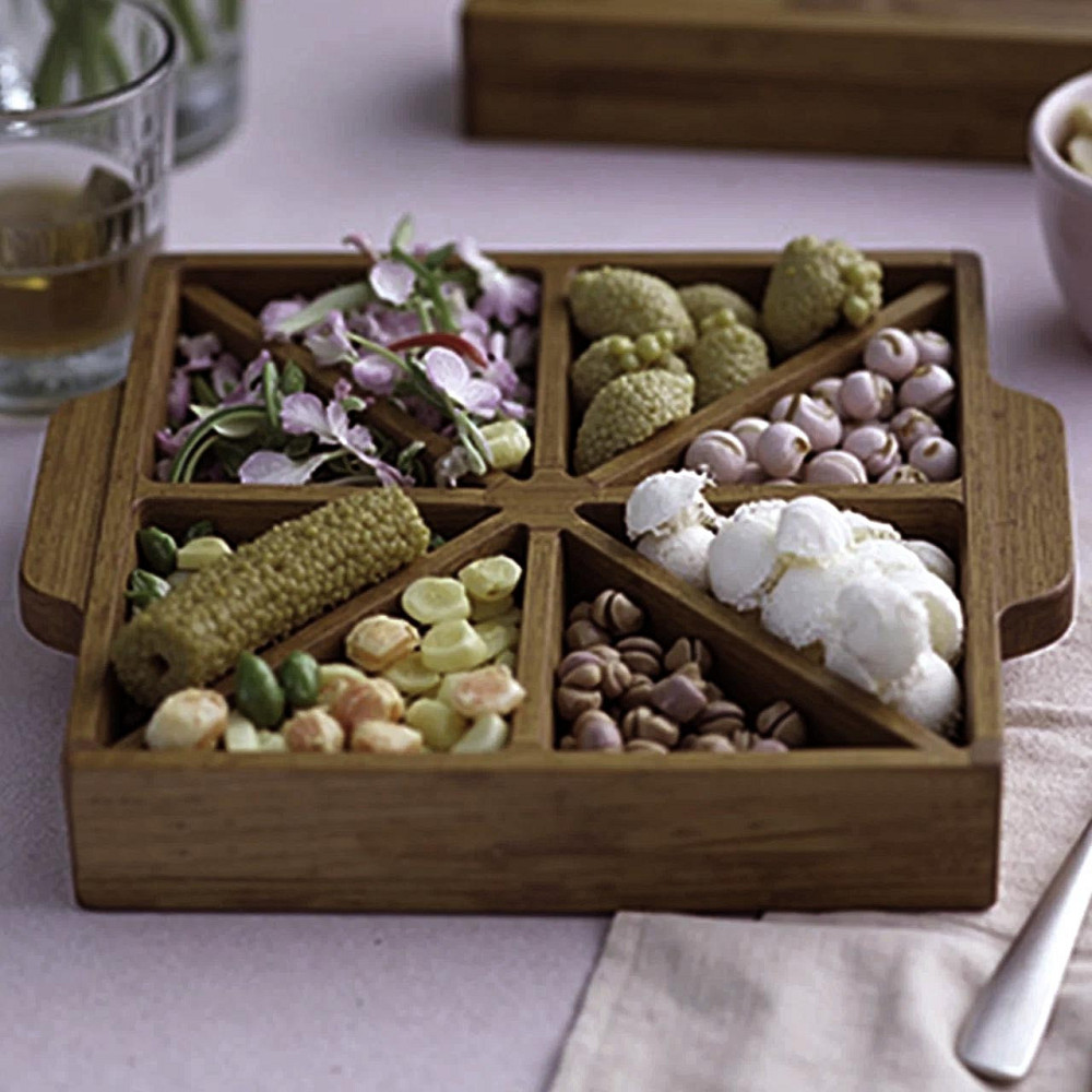 Менажница деревянная 