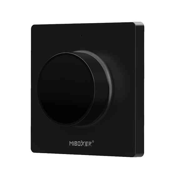 Miboxer Панель керування Мілайт бездротова з ротором чорна 1 зона Київ