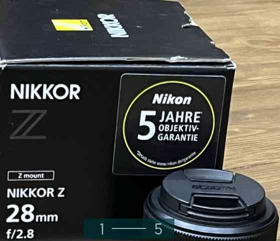 Об'єктив Nikon Nikkor Z 28 mm F2.8 Київ