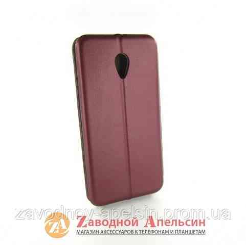Чохол книжка Meizu M5s Aspor Case marsala Одеса