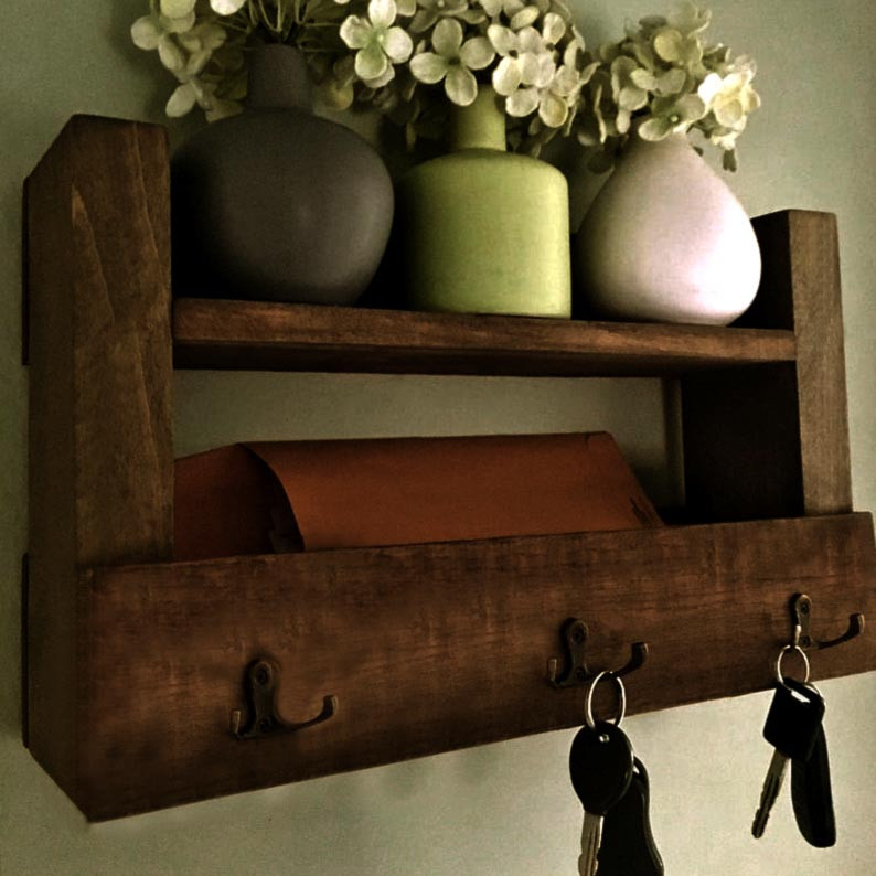 Ключниця дерев'яна "Куфштайн" капучино Миколаїв - фото 1