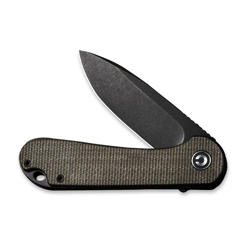 Нож складной карманный Civvi Elementum, (7.5 см) D2 / Micarta темно-зеленый Киев - изображение 4