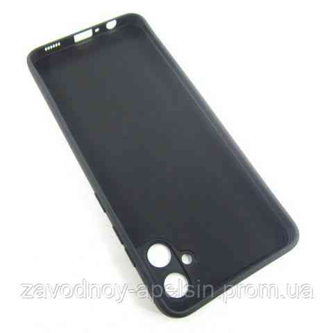 Samsung A05 A055 Чохол силіконовий Захист камери (чорний) Одеса