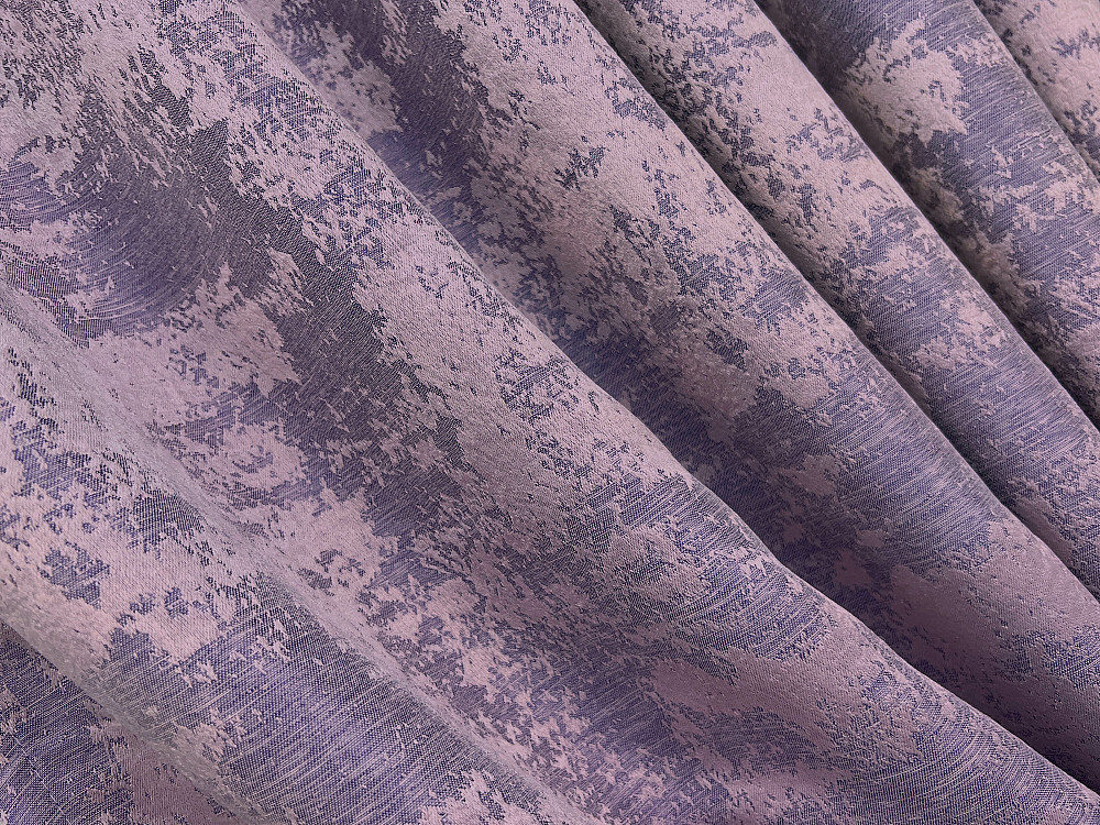 Комплект штор коротких VR-Textil Жаккард Sultan YL № 1764ш Сиреневый 130х170 см 2 шт (35-0442) Киев - изображение 5