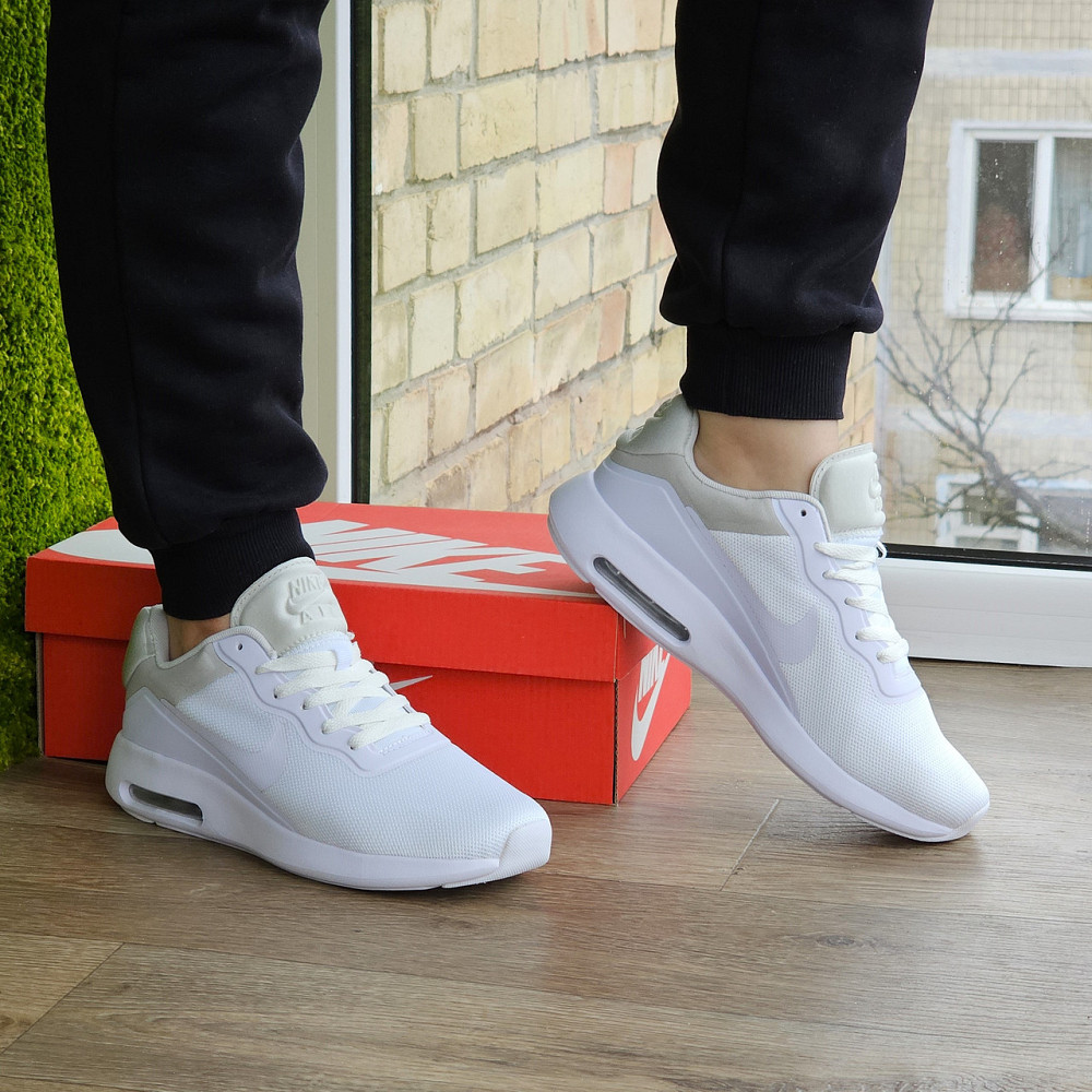 Мужские Кроссовки Nike 90 Белые Найк с Амортизацией Тканевые Летние Сеточка (размеры: 41,42,43,44,45) - 535-3 Днепр - изображение 10