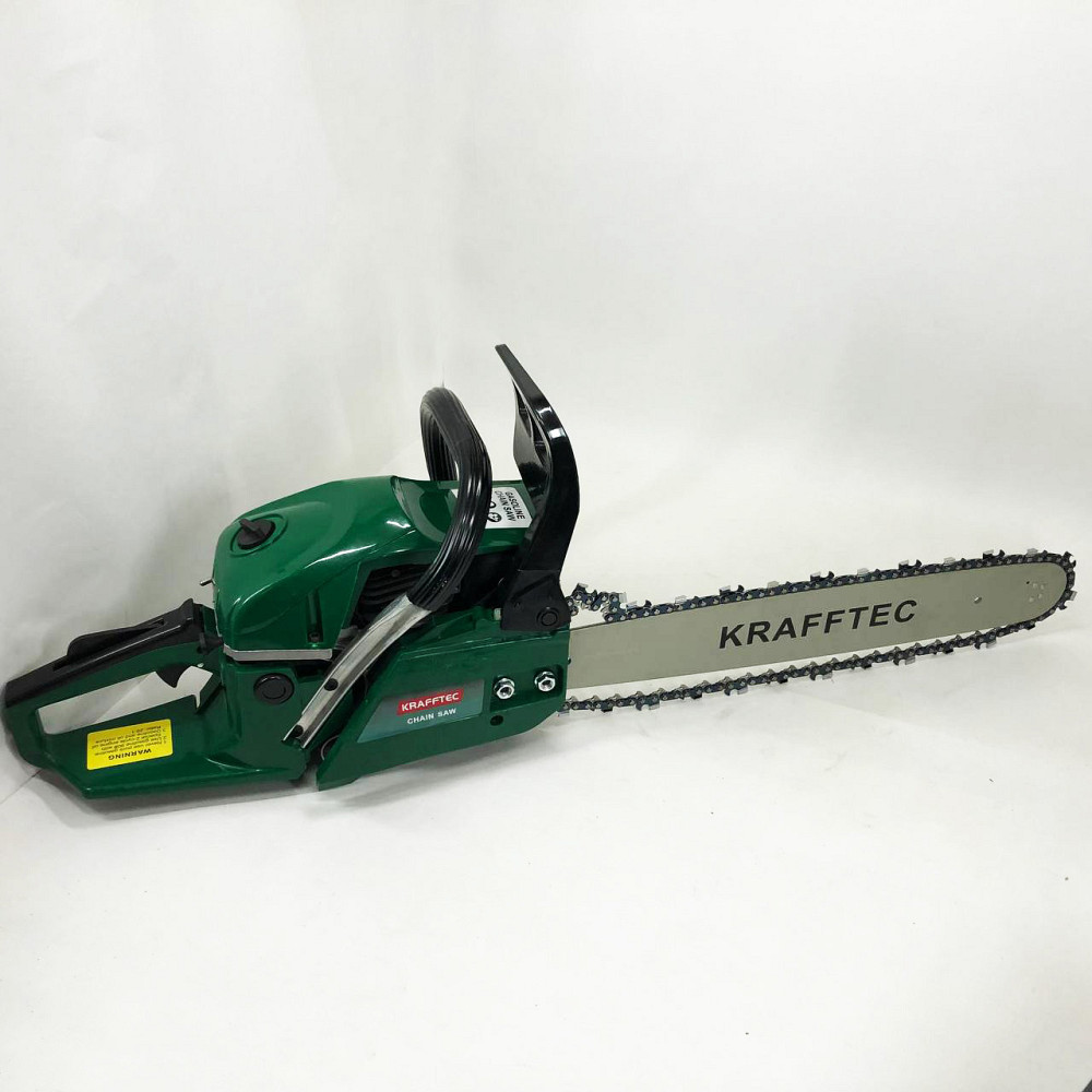 Бензопила цепная 45см KRAFFTEC 5800, Пила цепная бензиновая BF-61 Ивано-Франковск - изображение 1