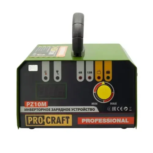 Інверторний зарядний пристрій Procraft PZ10M (6/12 В) — надійний зарядний пристрій з гарантією 36 міс Львів - фото 7