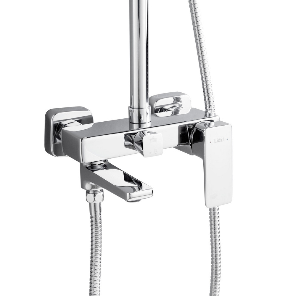 Душова система латунна універсальна Lidz Orion 1030 на три споживачі (з виливом) (k35) LDORI1030CRM48092 Chrome Київ - фото 3