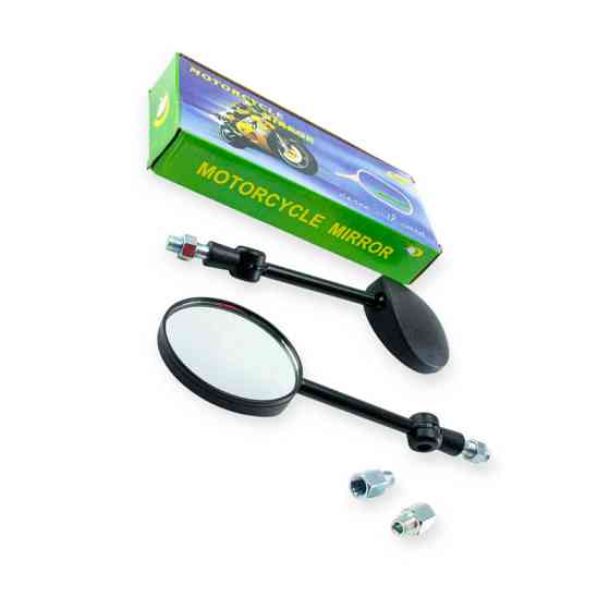 Зеркала (круг, складная ножка) 10мм (резьба L, R+R) QX-1191 Мукачево