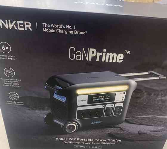Зарядное устройство: Anker 767 Rower House 2048W 2400Wh. Киев