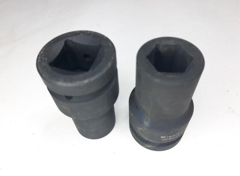 Головка торцева глибока ударна 1&quot; 24мм KingROY 31966-24 Вінниця - фото 1