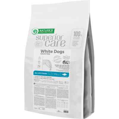 Сухий корм для собак Nature&apos;s Protection Superior Care White Dogs Grain Free White Fish All Sizes and Life Stages 17 кг (NPSC47645) Вінниця