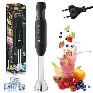 Погружной блендер Domotec/RAF R-780, 1500Вт, для измельчения продуктов, с колкой льда, режим турбо Одесса - изображение 1