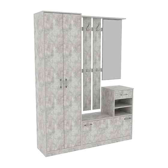 Прихожая Соло-3, Бетон, 1600/400/2100 Львов