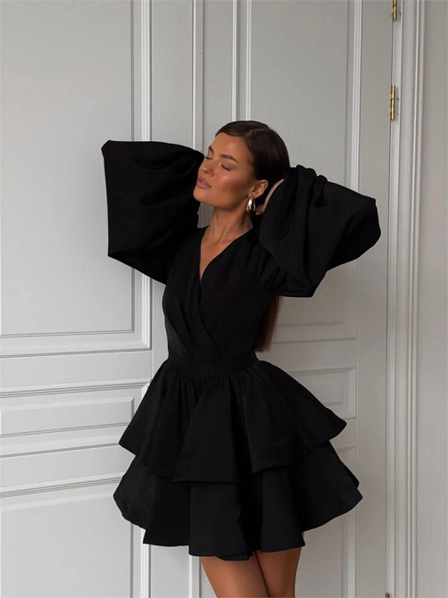 Жіноче елегантне святкове плаття з тканини тіар. 46/48 Одеса - фото 2