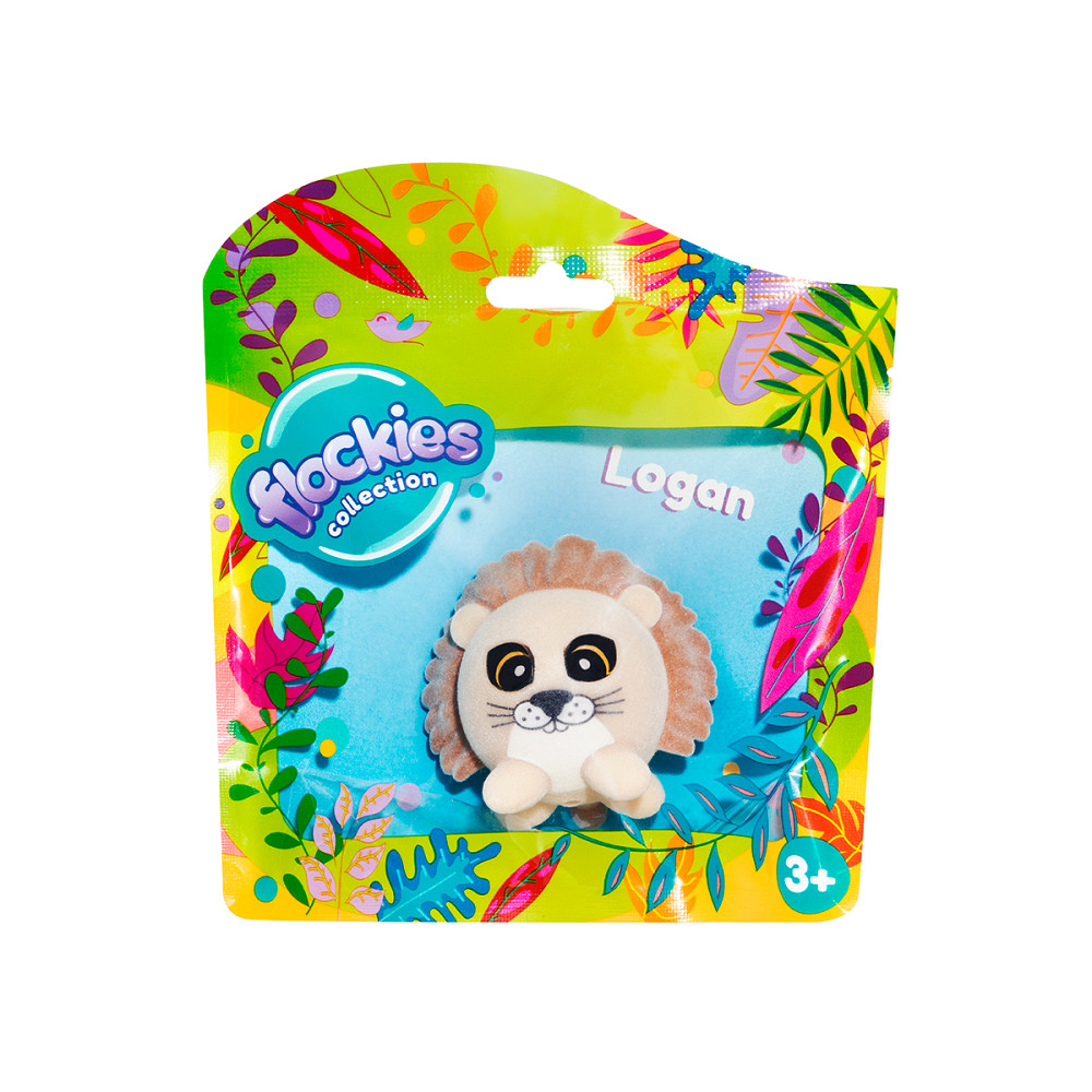 Колекційна фігурка Flockies - Лев Лоґан Дніпро - фото 1