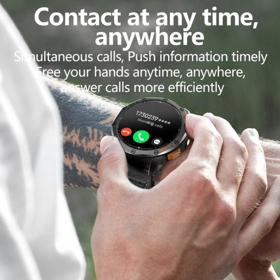 Умные смарт часы Smart GPS Max с компасом 2 ремешка (Камуфляж) Винница - изображение 8